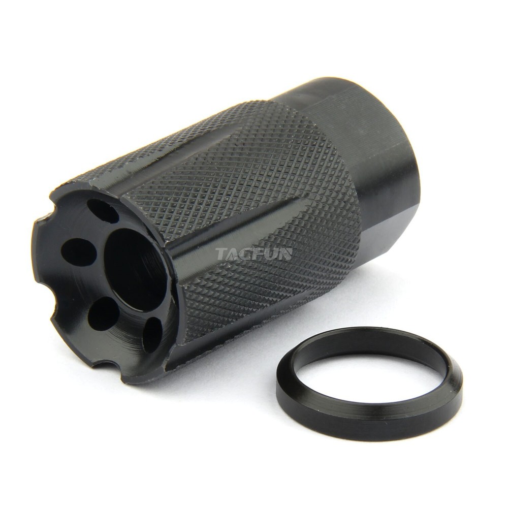 6.5 Creedmoor Compact Low Concussion 5/8x24 Muzzle Brake Compensator