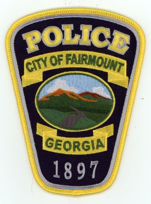 GEORGIA GA FAIRMOUNT POLICE PATCH SHERIFF