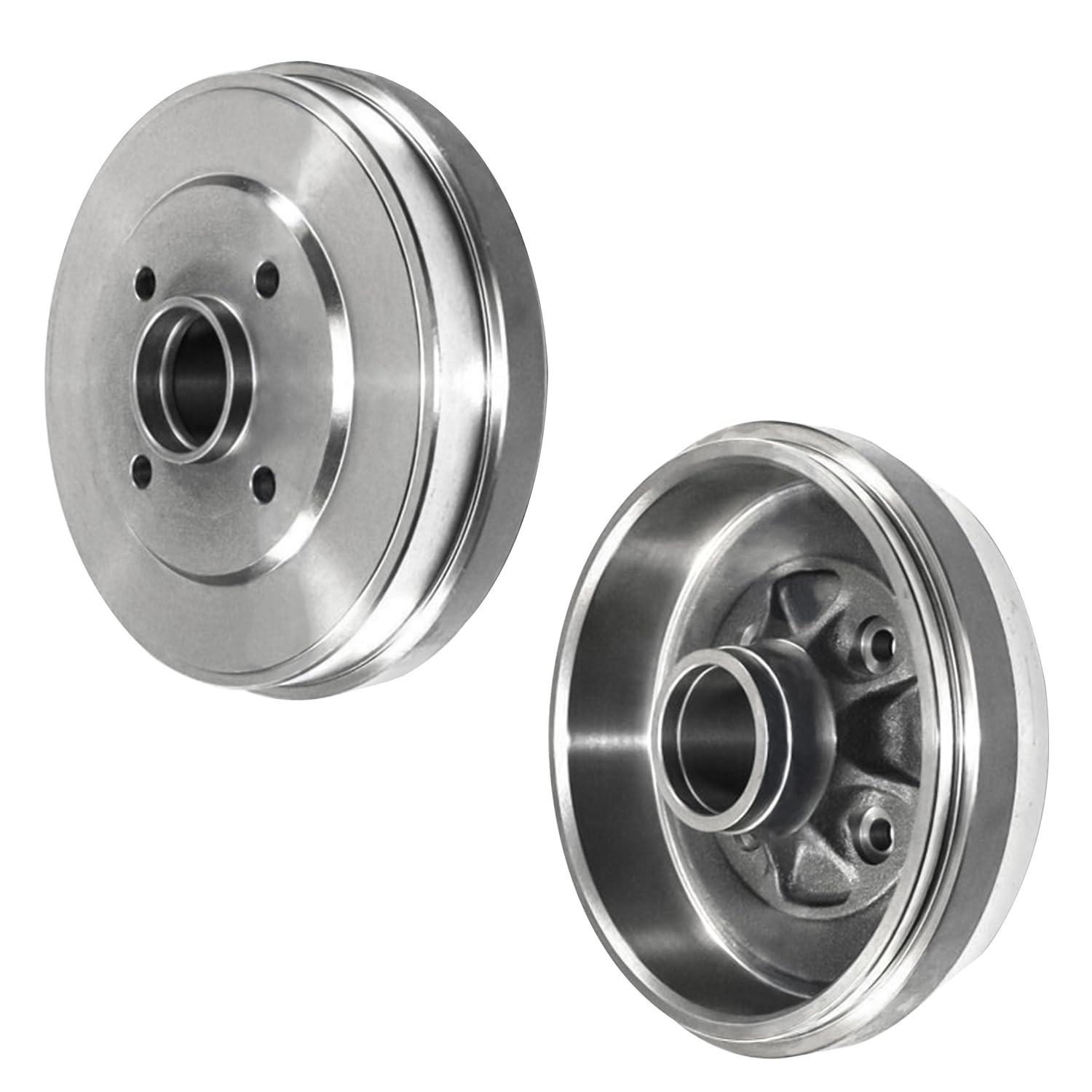 Front Rear Disc Rotors Drums Brake Pads Shoes for 2012 - 2019 Nissan Versa 1.6L