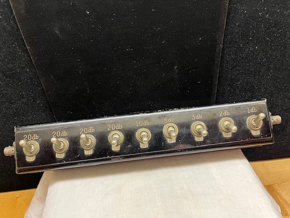 Vintage Custom Made Audio Attenuator Switch Bank