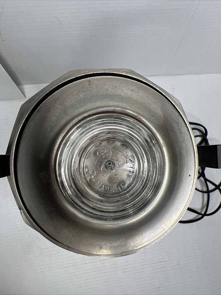 Antique Landers Frary Clark Universal Coffee Maker Pot Percolator Tested Working