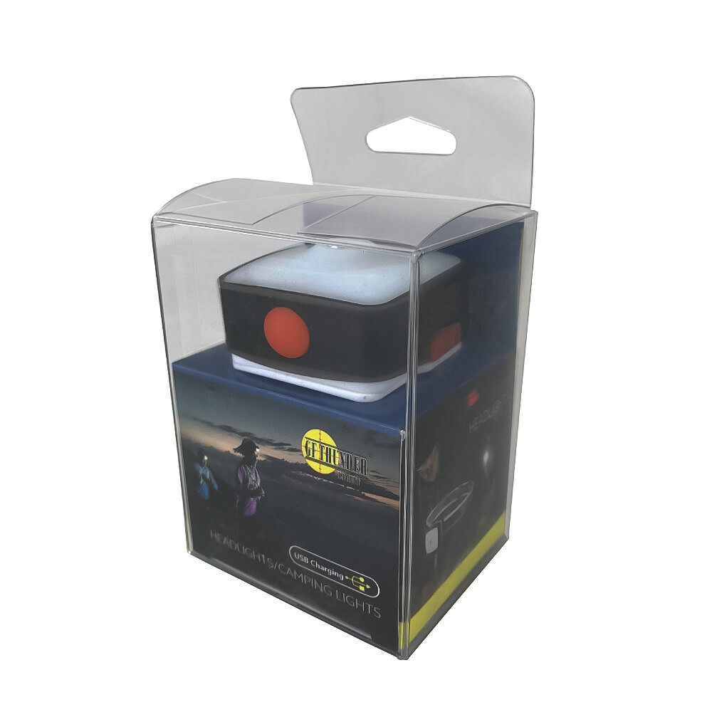 GF Thunder Multifunctional HEADLAMP Light Flashlight USB Rechargeable 3 Modes