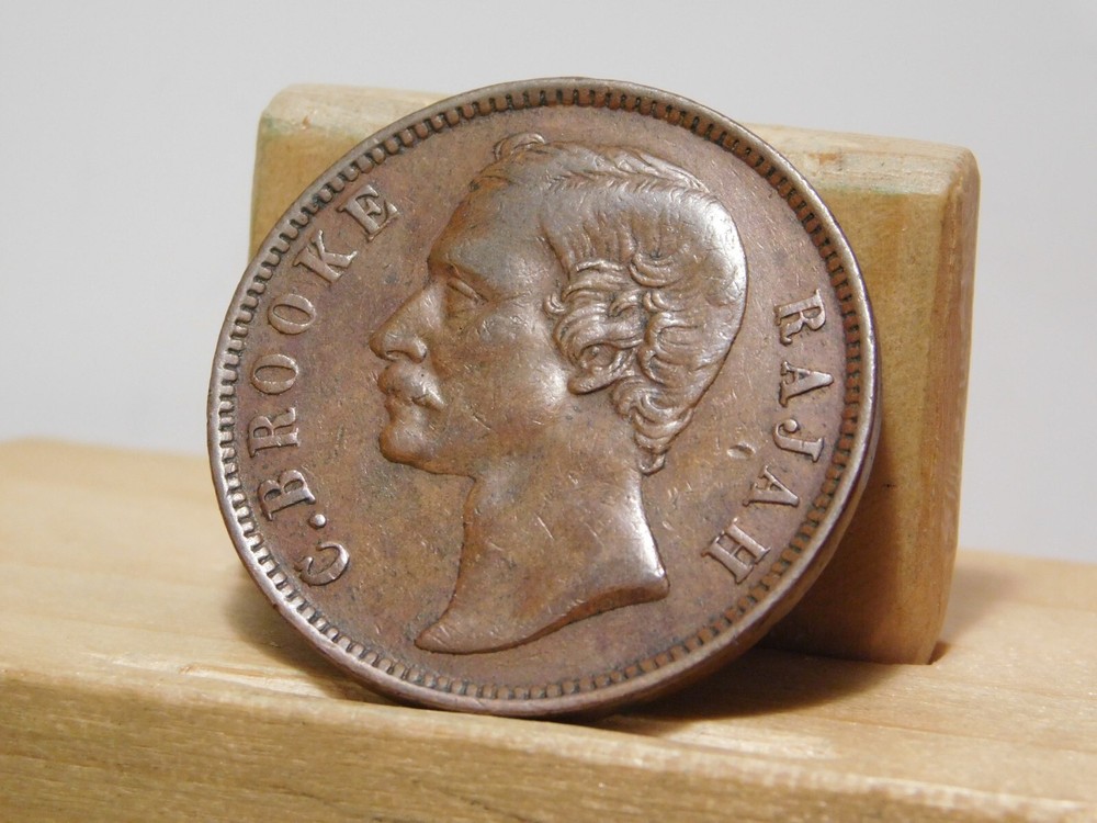 1870 Sarawak one cent