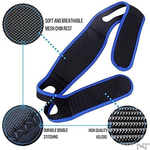 Besmer Innovations Anti Snoring Adjustable Chin Strap- Snoring Solution Sleep