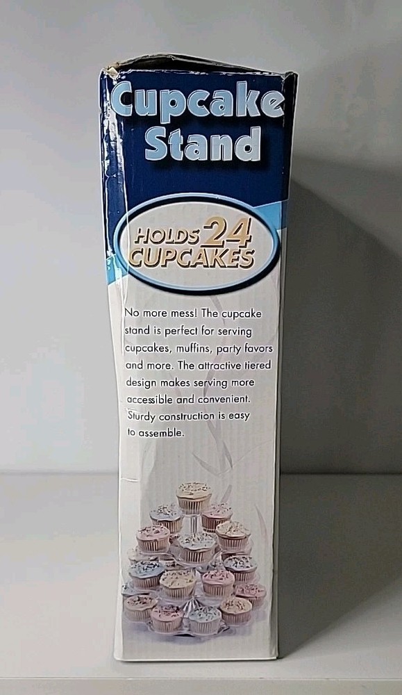 Good Cook Cupcake Stand, 24 Cupcakes, New-Open Box