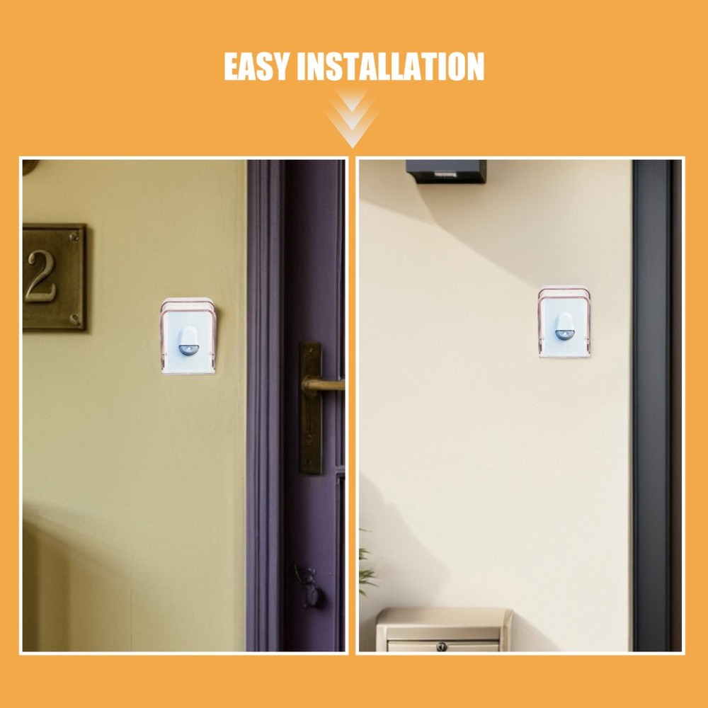 2 Pcs Wireless Doorbell Waterproof Cover Plate Access Controller Rain