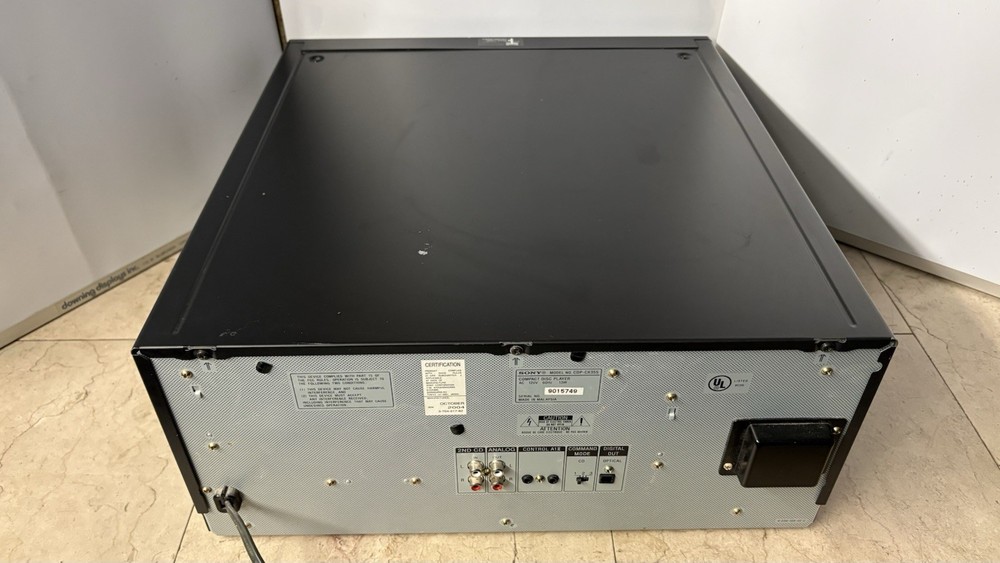 Sony CDP-CX355 Mega Storage 300CD Changer, Optical Cable* Mega Jukebox.*