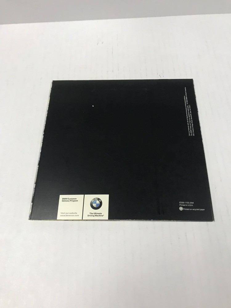BMW 2003 European Delivery Program Information Booklet
