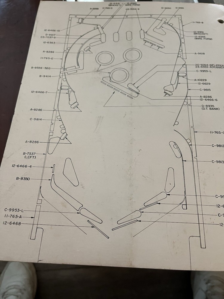 Laser Cue Pinball Drawing Set