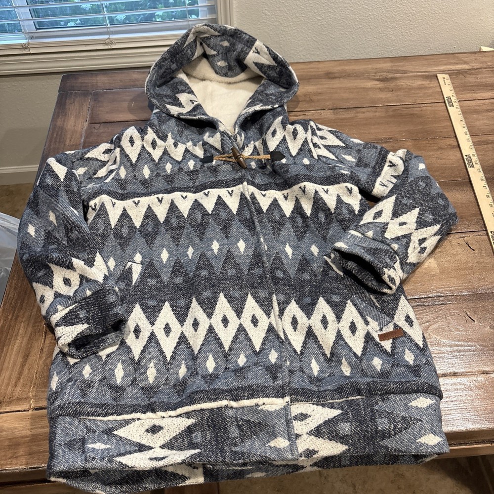 Roxy Day Dreamy Sherpa Lined Jacket Medium