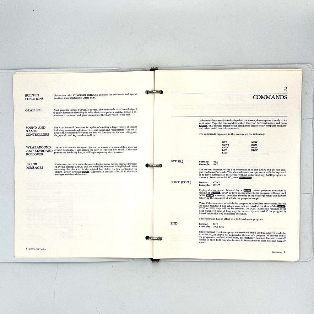 Inside ATARI Basic 1980 & ATARI 400/800 Reference Manual & APX Fall 1983 Catalog