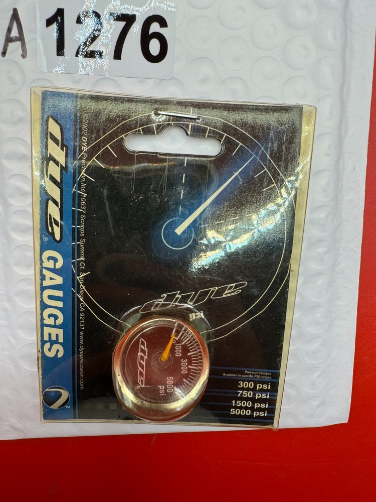 Dye 0-5000 Gauge NOS