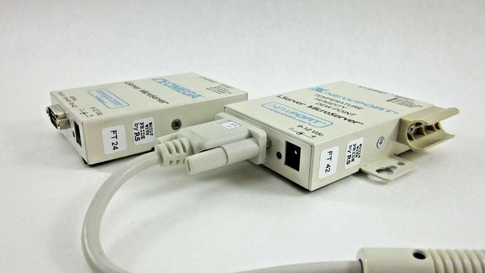 2 Omega iTHX-W i Server Temperature Dew Point Humidity, EIS-W Working Pulls