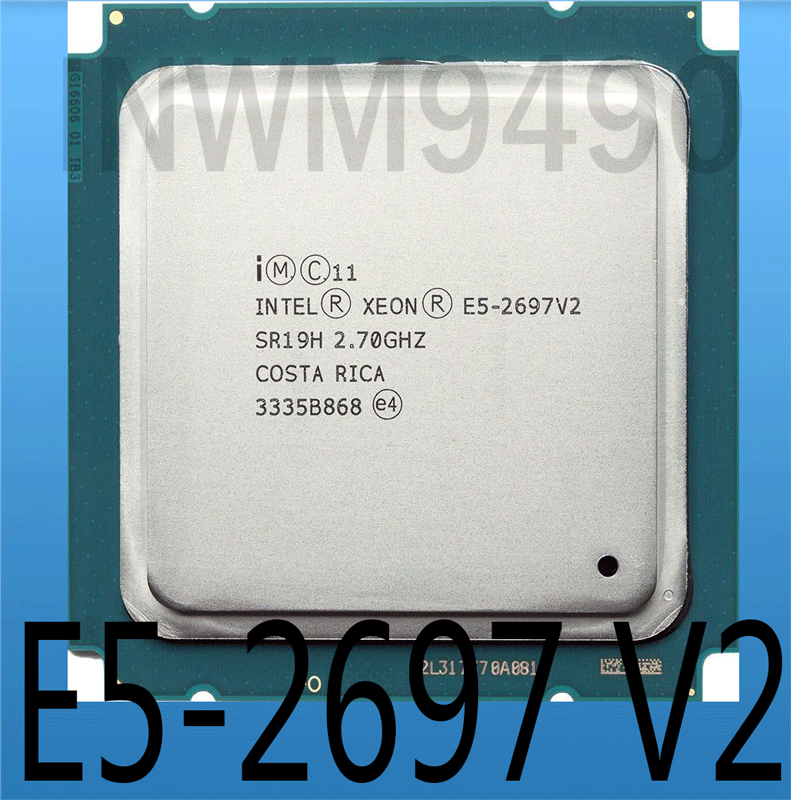 Intel Xeon E5-2697 V2 2.7GHz 12 Core 30M LGA2011 130W SR19H CPU Processor