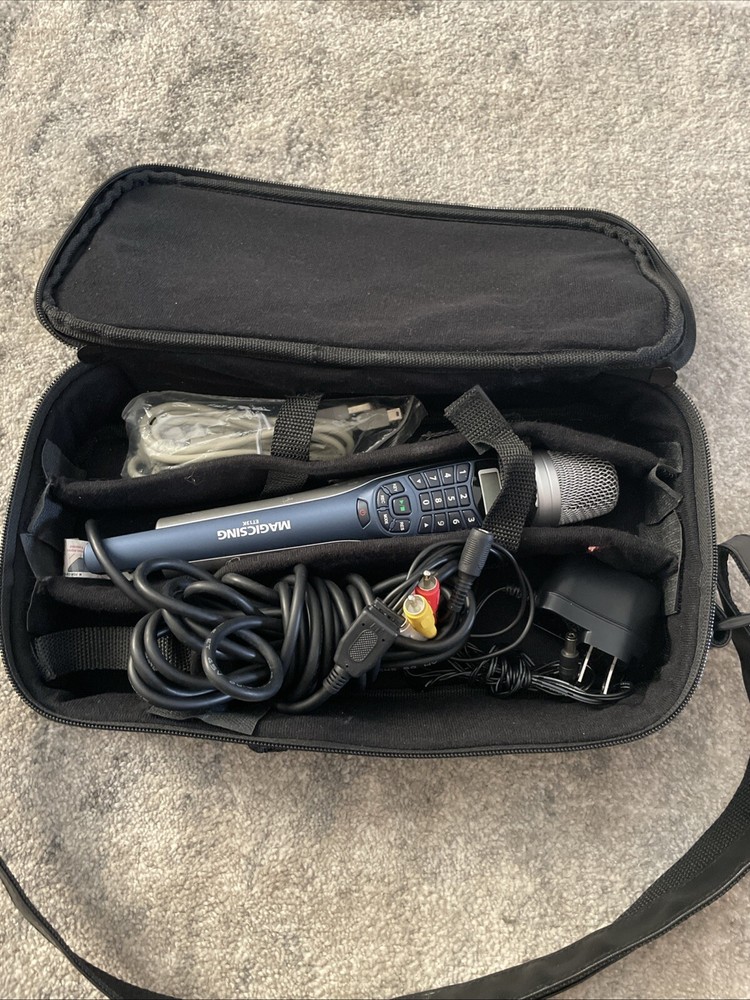 MAGIC SING ET13K Wired Karaoke Microphone, Case
