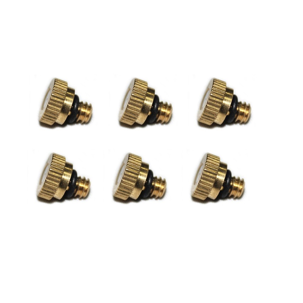 21 Pcs Misting Nozzle Irrigation Garden Sprayer Copper Atomization