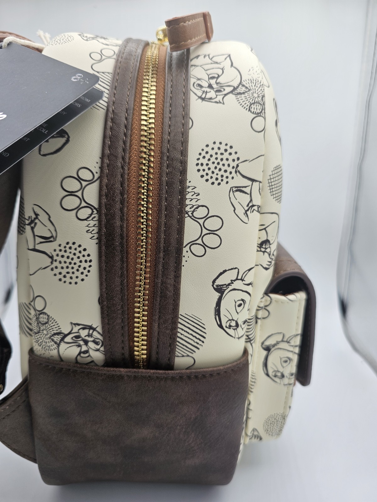 LOUNGEFLY DISNEY PETS CASUAL MINI BACKPACK~ WITH TAGS~ BRAND NEW