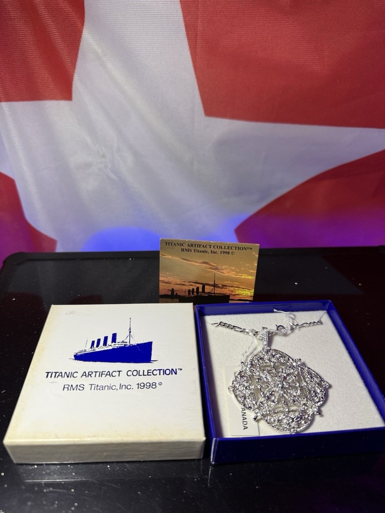 Titanic Artifact Collection Artificial Diamond Pendant