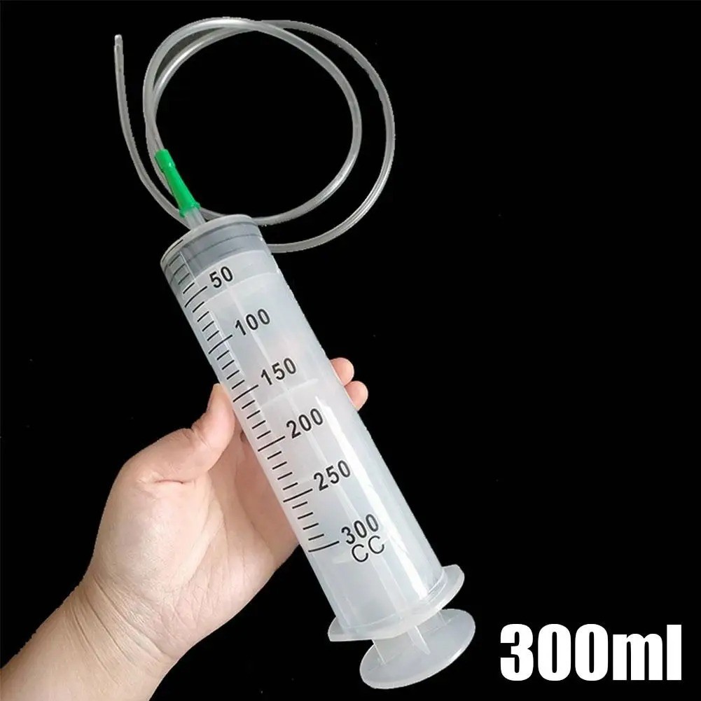 500cc Car Oil Fluid Extractor Fluid Syringe Pump Manual Suction Transfer Filling
