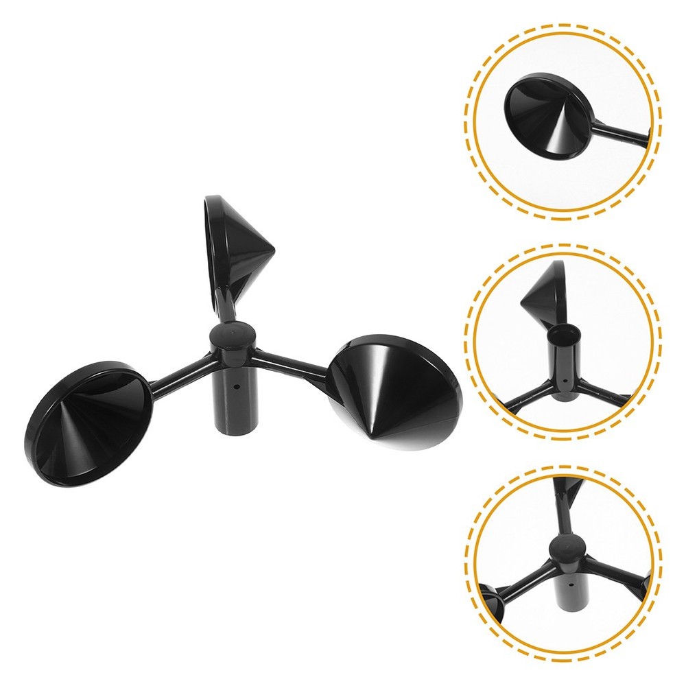 2 Pcs Replacement Anemometer Cup Wind Speeds Tool Small Indicator