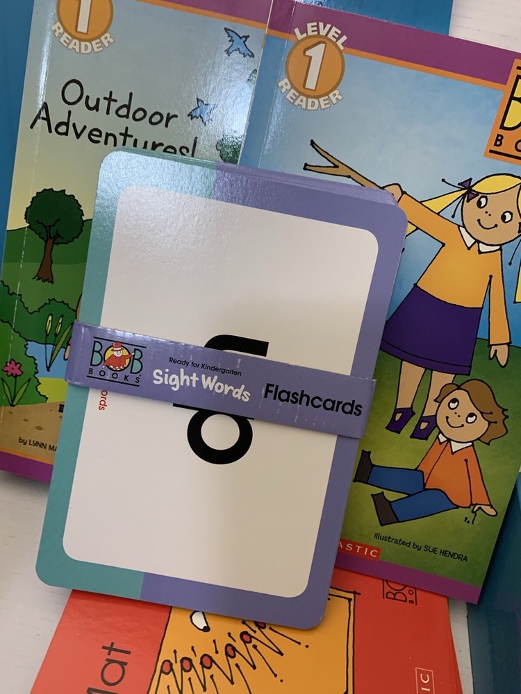 Bob Books Scholastic Reading Kit Beginning Readers Sight Words Educational