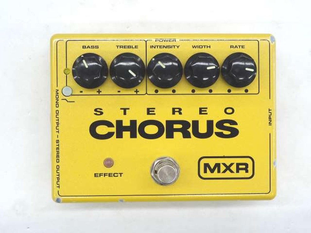 MXR Stereo Chorus Guitar Effect Pedal Used