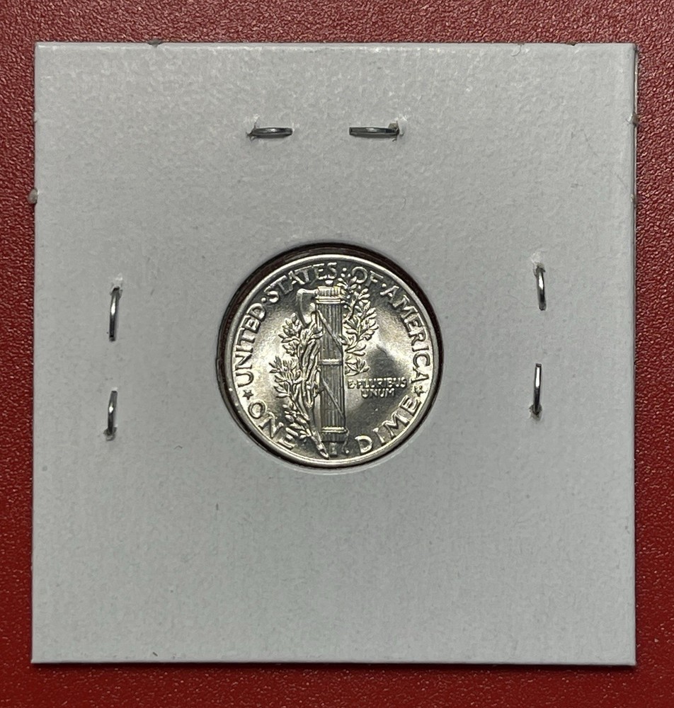 1941 P Mercury Silver Dime, Gem Uncirculated, FSB.