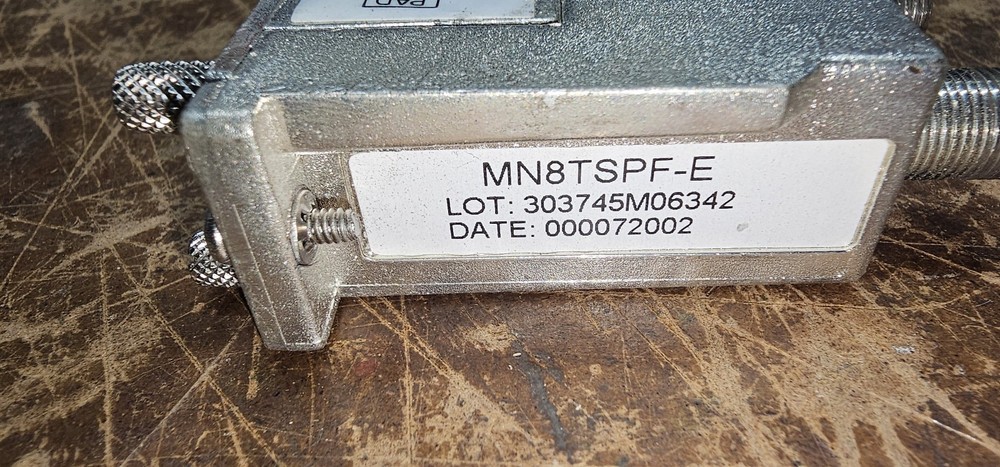 ATX MAXNET MN8TSPF-E 8 WAY MODULE -20dB TEST PORT (SPLITTER) used