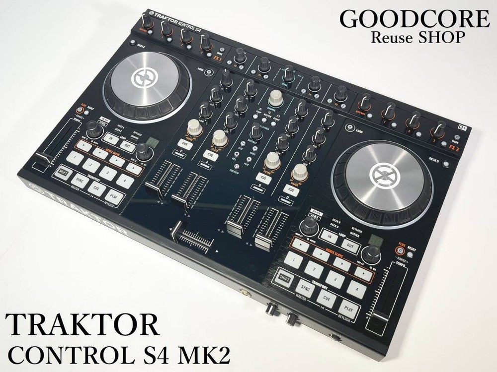Traktor Kontrol S4 MK2 DJ Controller USB 4 Deck Audio Interface Hardware Unit