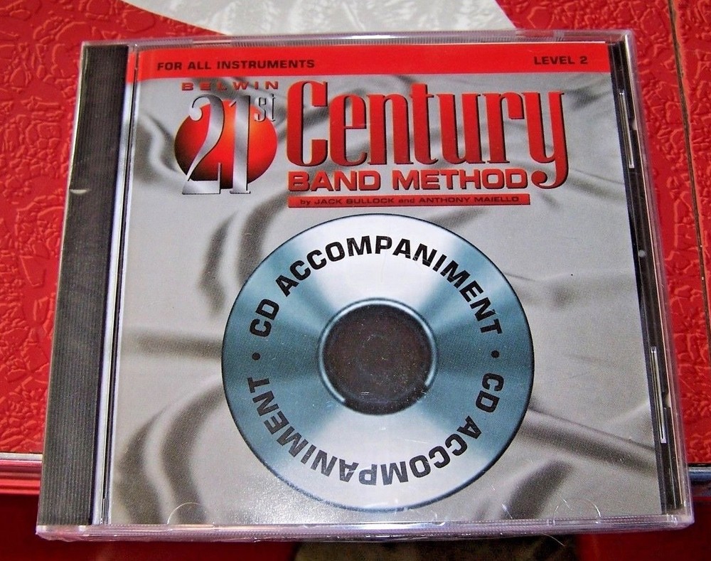 BELWIN 21st CENTURY BAND METHOD- Accompaniment CD - Level 2- NEW!