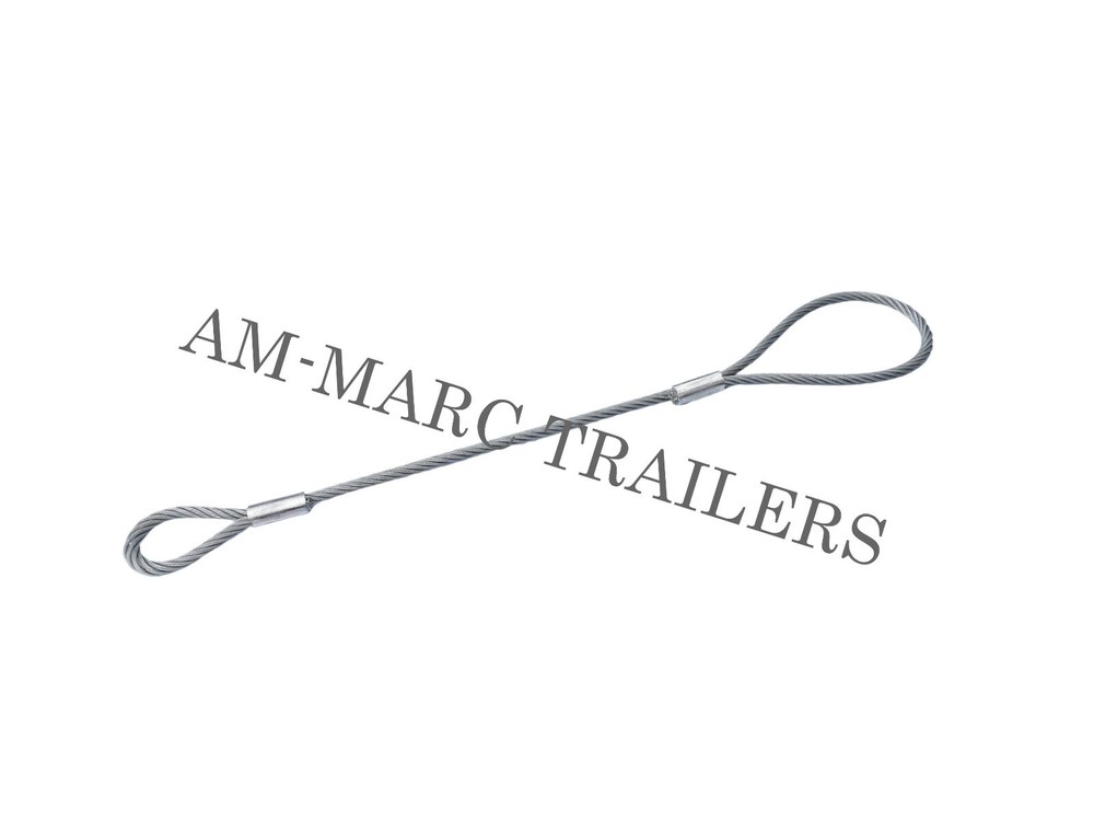 Secondary Trailer Safety Cable Coupling for Unbraked Trailers