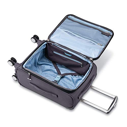 SAMSONITE SOLYTE DLX SOFTSIDE EXPANDABLE SPINNER WHEELS CARRY-ON 20" - GREY