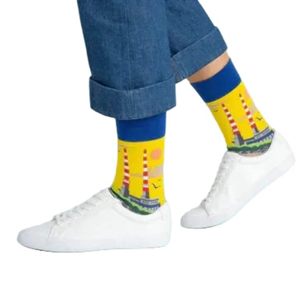 Irish Landmark Socks- Poolbeg