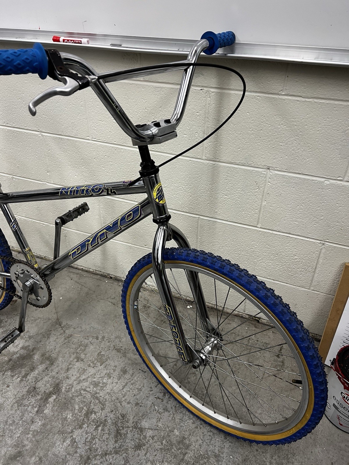 GT Dyno NSX Nitro Old School Mid School Chrome BMX 24inch
