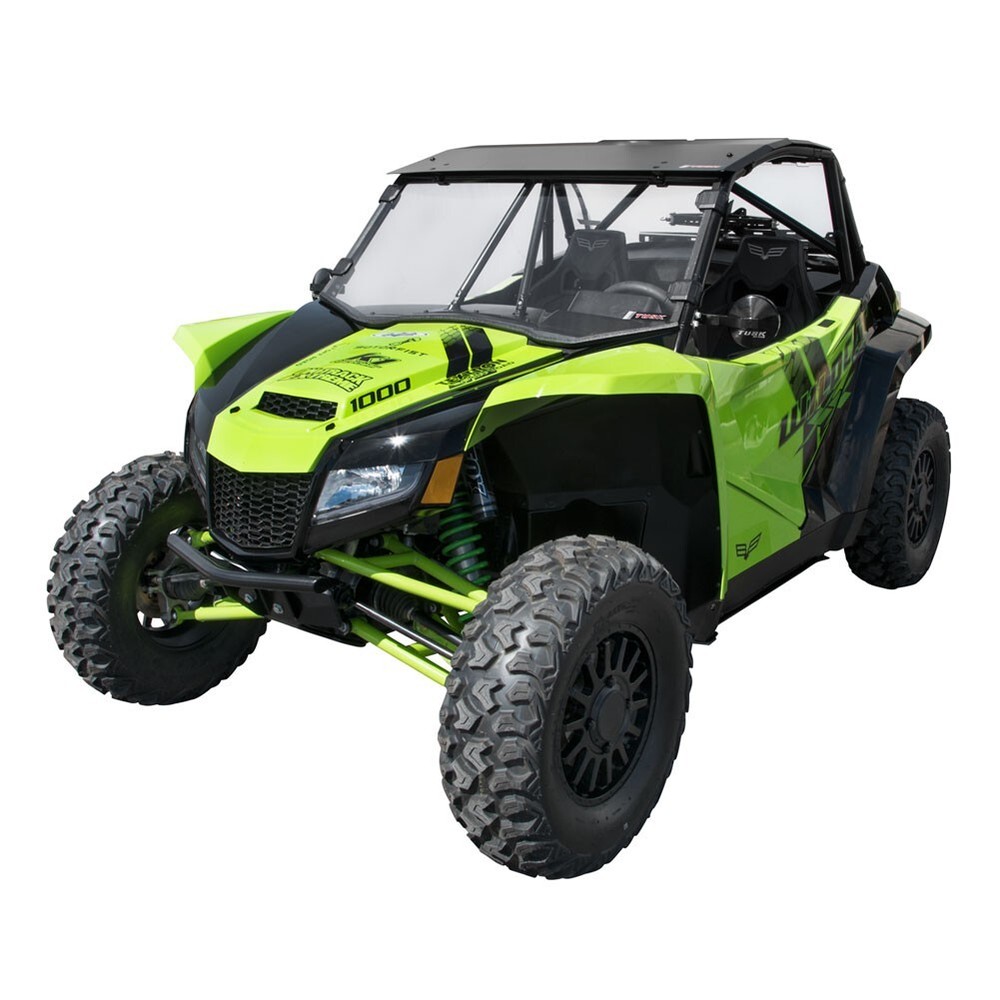Tusk Removable Full Windshield Clear - Scratch Resistant fits Textron Wildcat