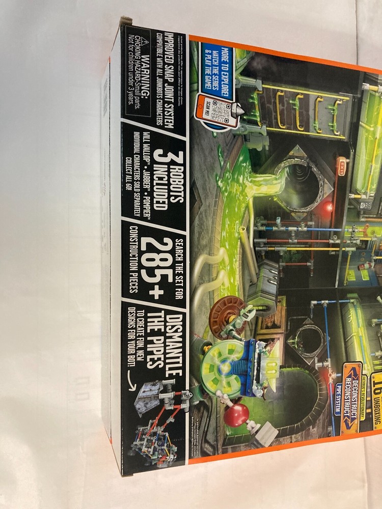 HEXBUG METRO SEWER SYSTEM JUNKBOTS 430-7799 HEXBUG