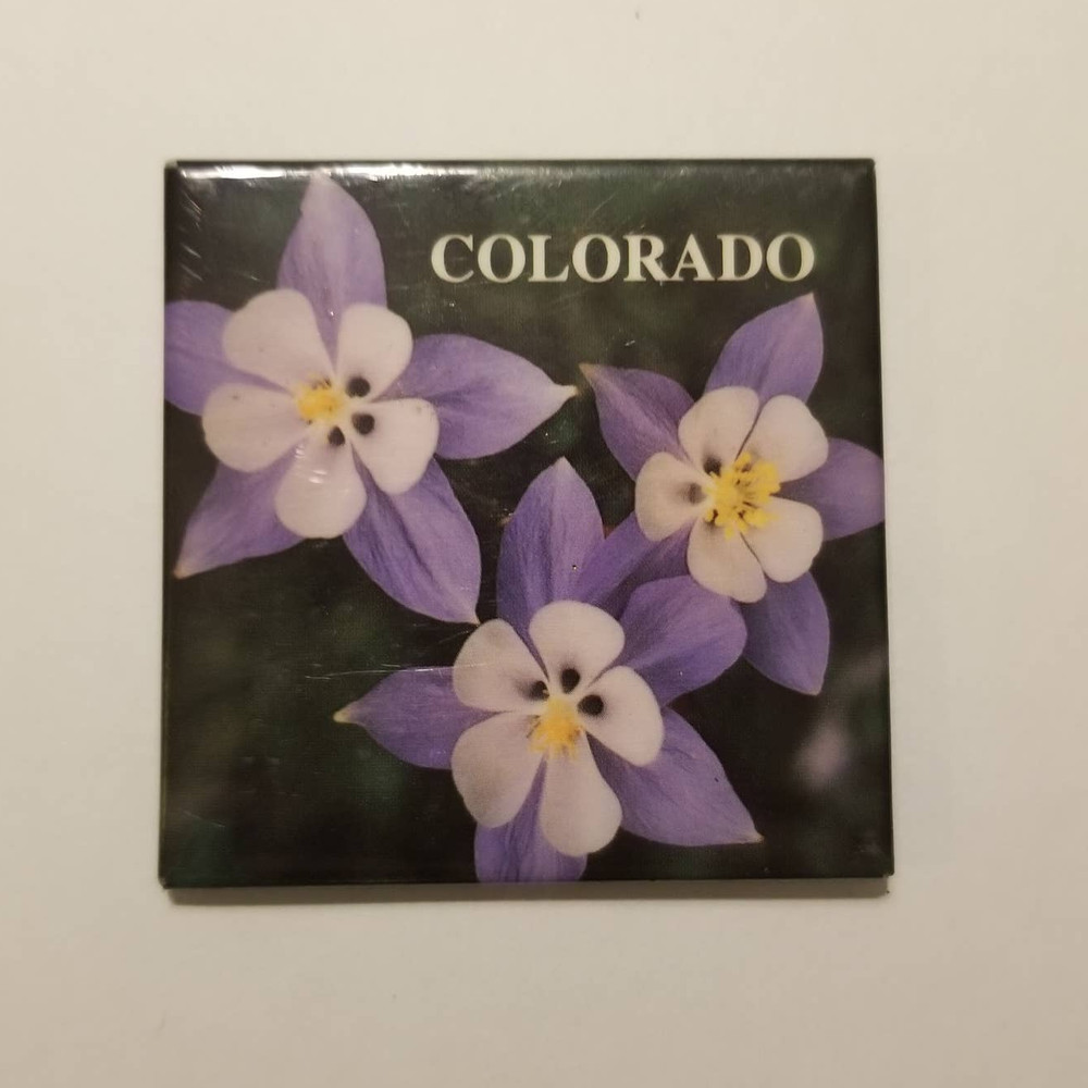 Colorado Flowers Magnet 2x2
