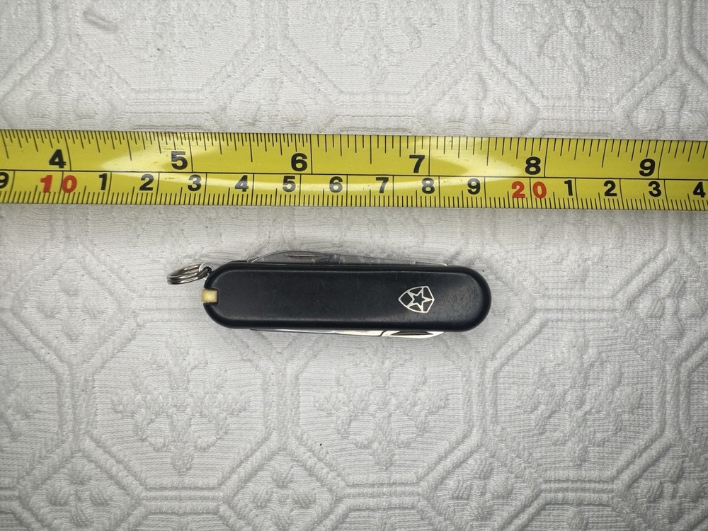 ISC Imperial Schrade Co. Multi-Function Black Pocket Knife Germany Multi Tool
