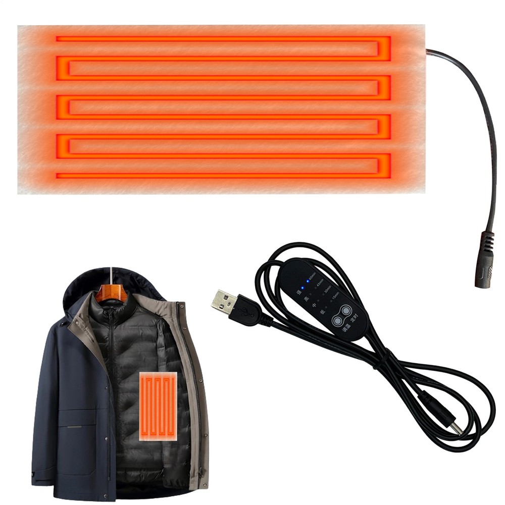 USB Heating Pads 5V Heating Pad For Bed With 4 Adjustable Heating Levels Heating