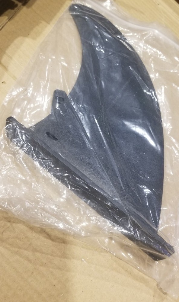Surf Board Fin 9" Inflatable Paddleboard Replacement for Large, black