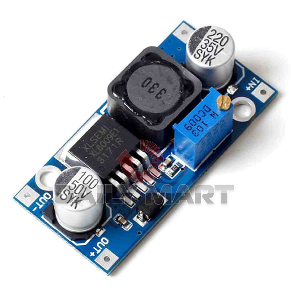 XL6009 Replace LM2577 DC-DC Adjustable Step-up Boost Power Converter Module