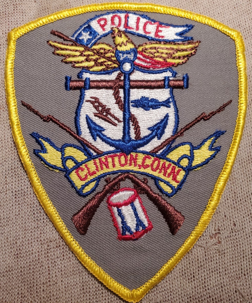 CT Clinton Connecticut Police Shoulder Patch