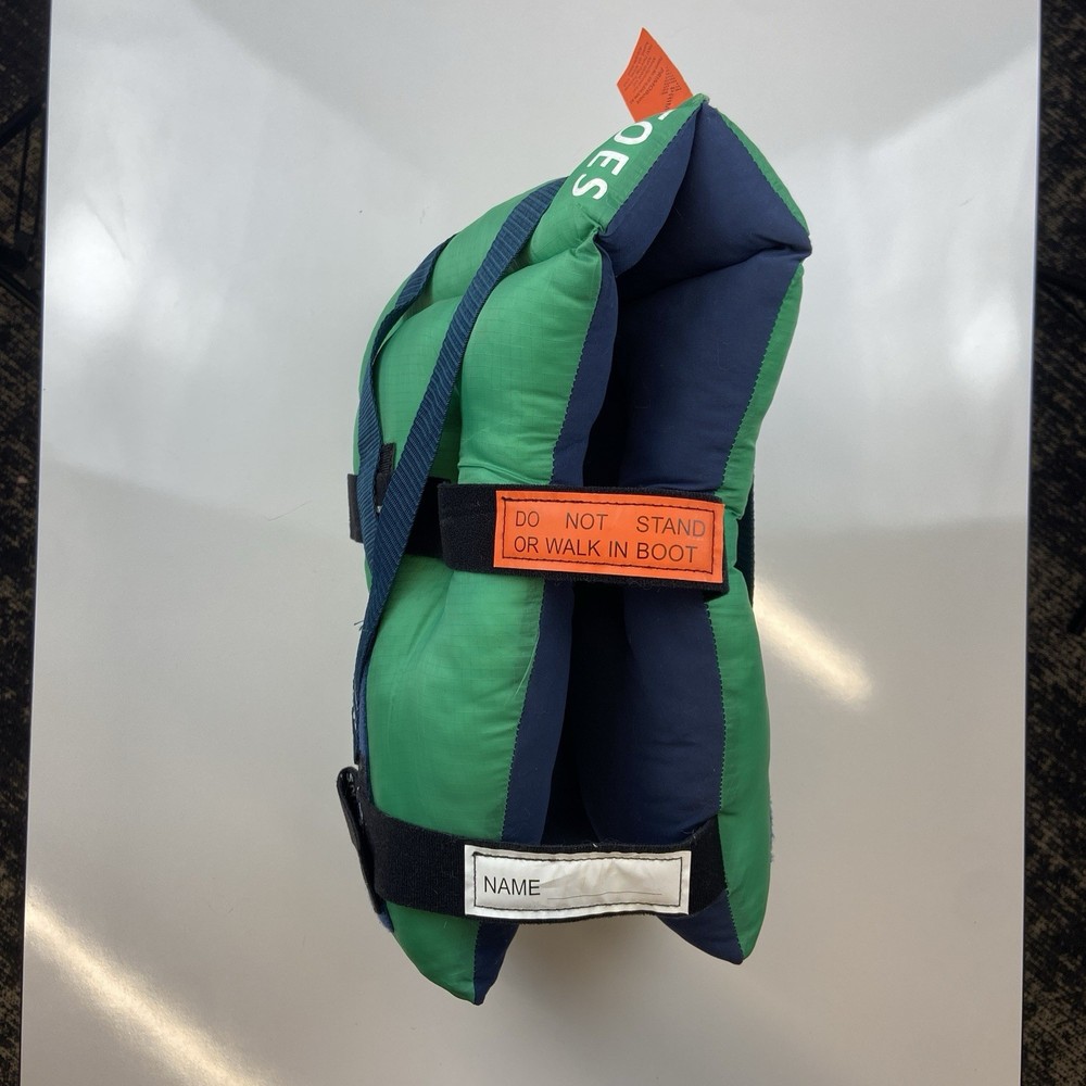 Primo Boot Offloading Heel Protector Padded Boot / Kelly Green & Navy
