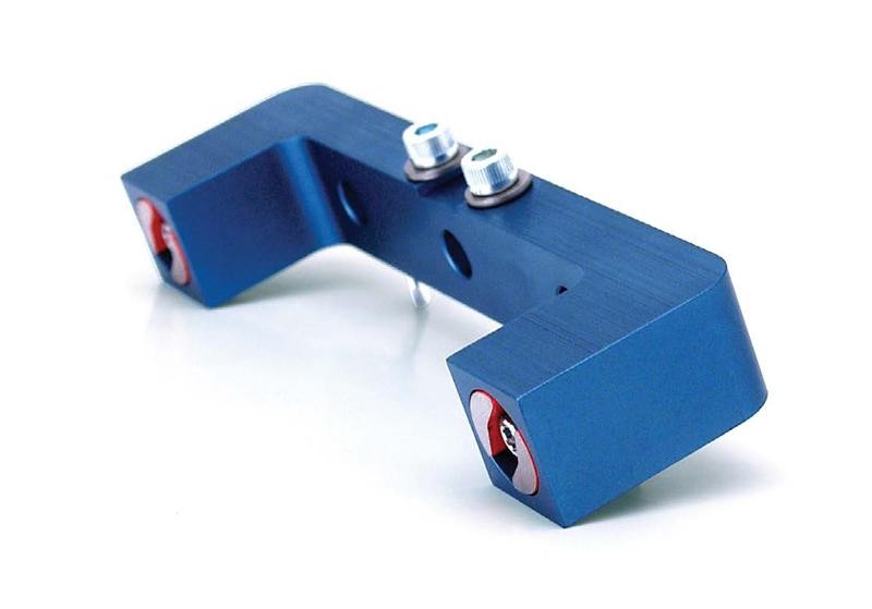 COMP CAMS Magnetic Deck Checker with Dial Indicator Mount, Aluminum, Blue