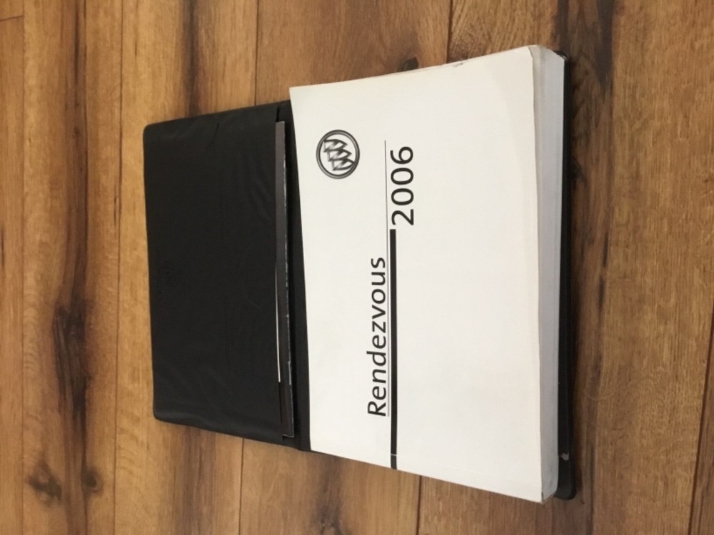 RENDEVOUS 2006 Owners Manual & Case