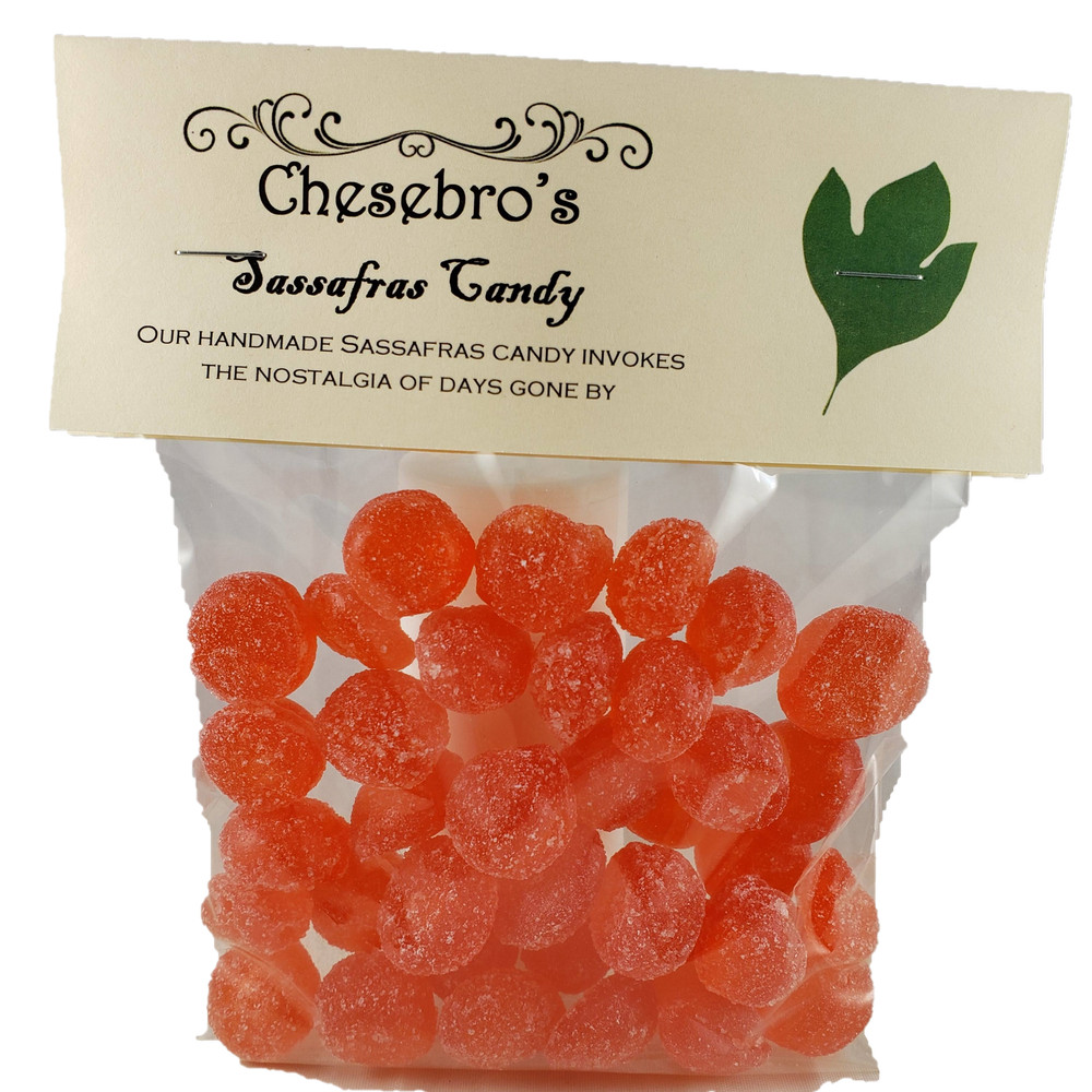 Sassafras Hard Candy Drops 4.5 Ounces
