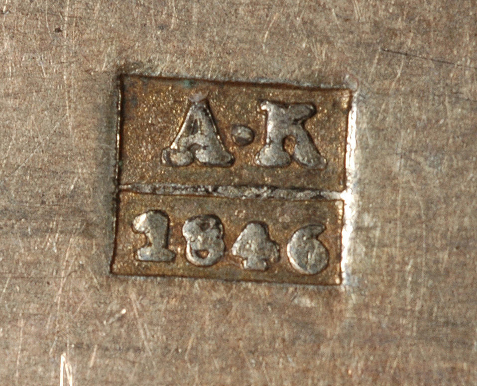 Moscow silver box, 1846