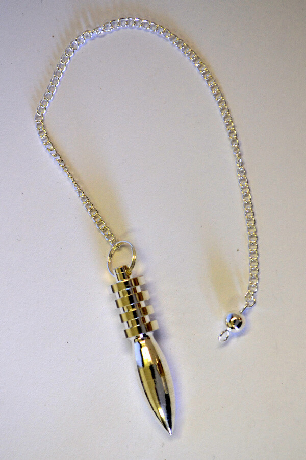 Silver Finish Pendulum 1.8"L with Chain
