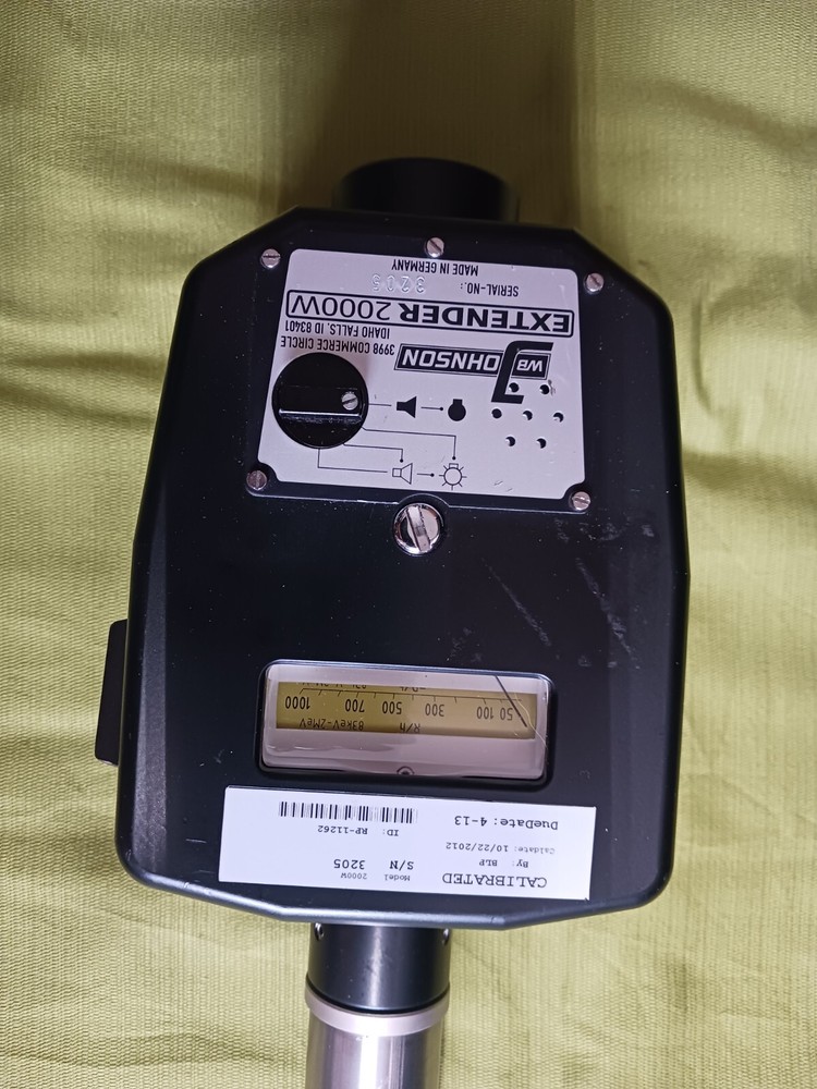 WM B Johnson 2000w Survey Meter Extender