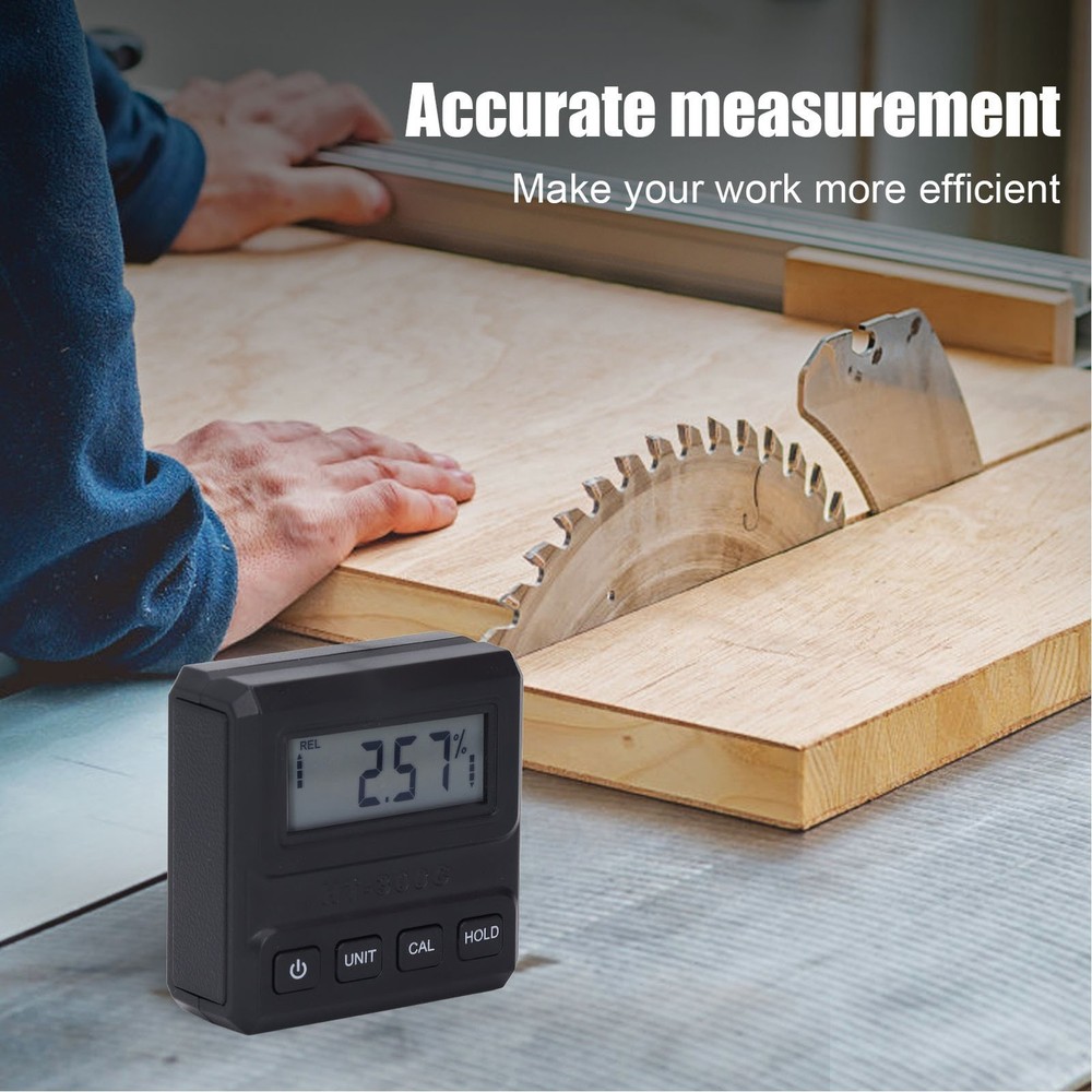 Electronic Level and Angle Gauge Portable Digital Level Box Angle Finder
